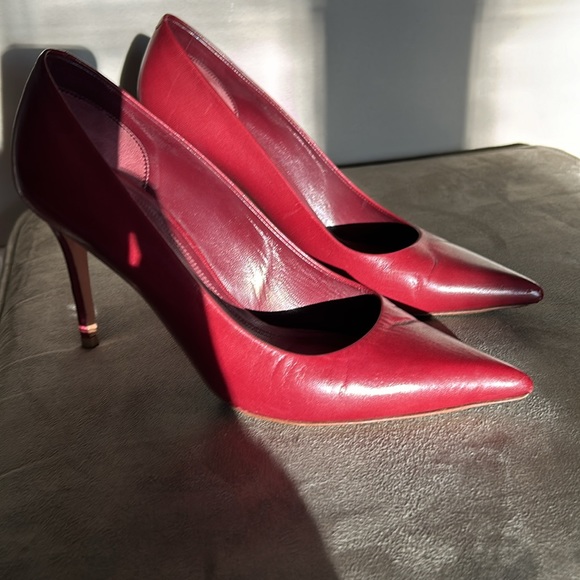 Celine Bordeaux pumps - Picture 7 of 9